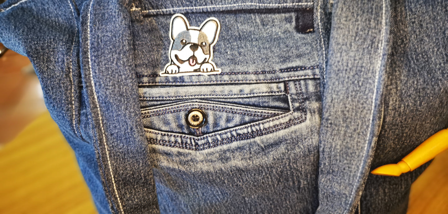 Cheeky puppy tote